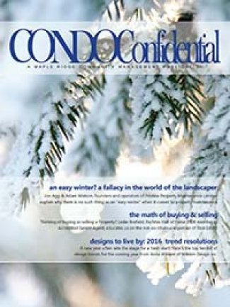 Condo Confidential Winter 2016